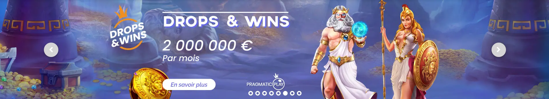 Drop and Wins CASINO WOLFY 