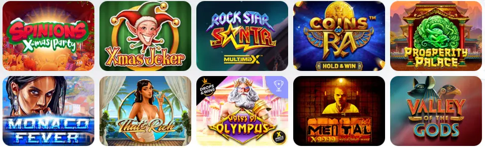 CASINO WOLFY Machines à sous classiques