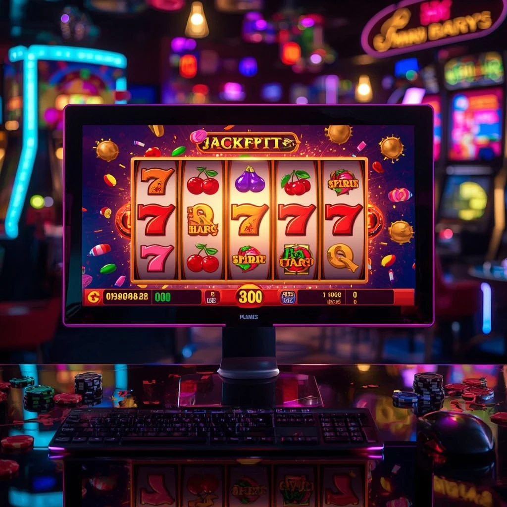 machines à sous sur le moniteur Casino Wolfy
